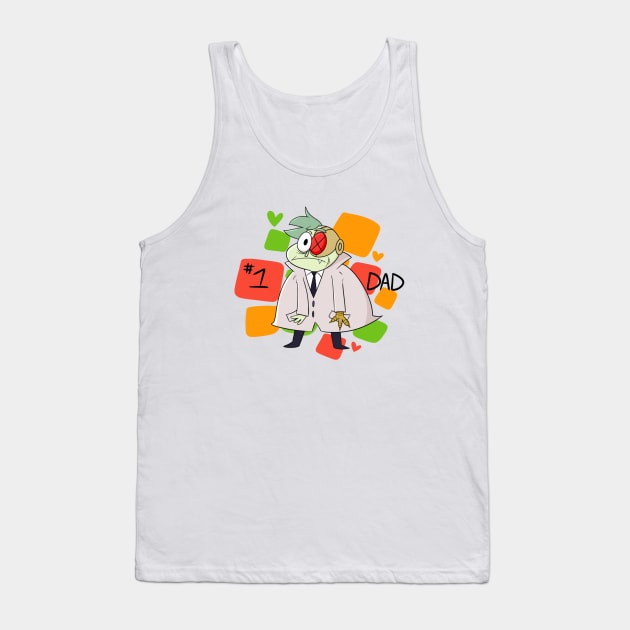 #1 BOXDAD (Lord Boxman from O.K. K.O.) Tank Top by BirdboysUmbrella